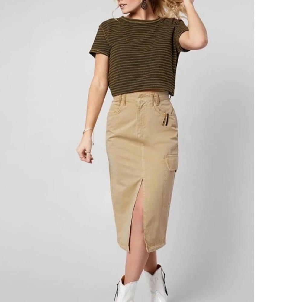 Free People Scout Midi Skirt
